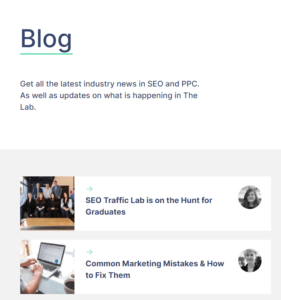 maintain your website and improve your blog image of seo traffic labs blog