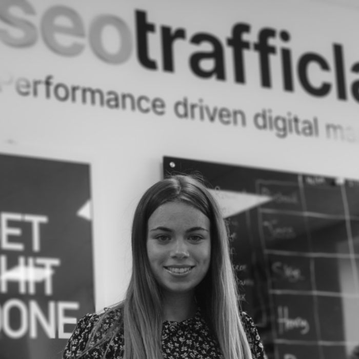 Sadie priestley digital marketing executive meet the team for website