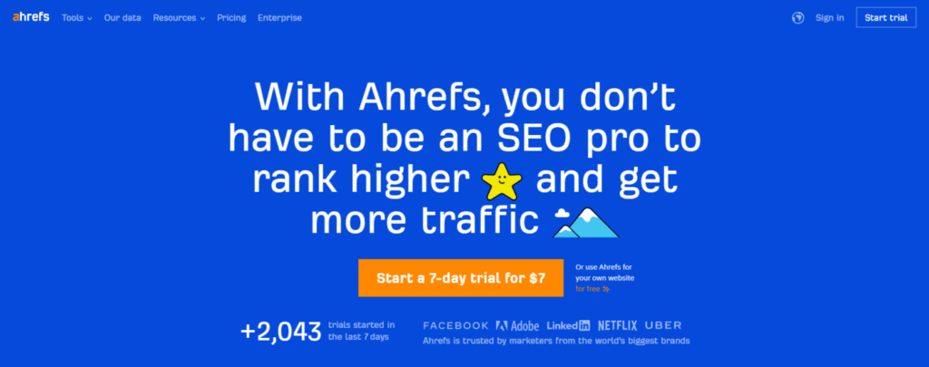 ahrefs tool for on-page seo
